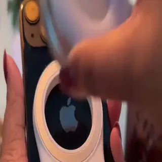 Alça magnética para celular com luz