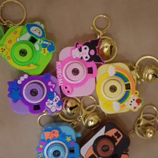 Chaveiro câmera kawaii