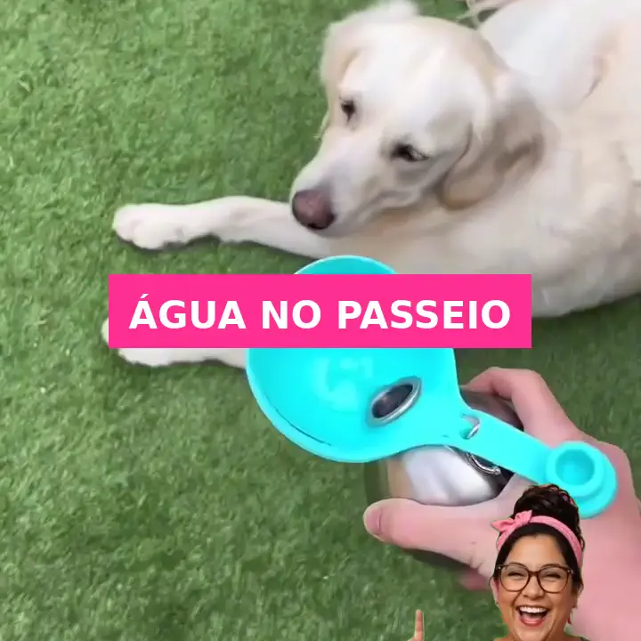 Bebedouro portátil pet