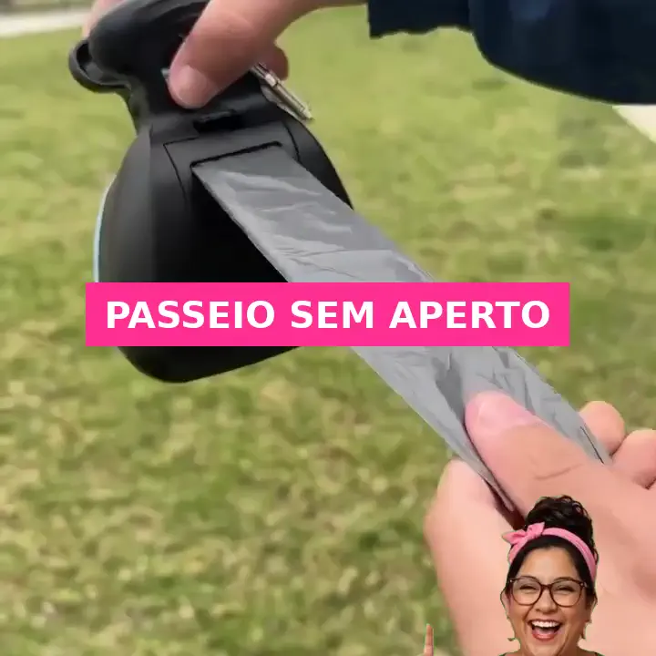 Porta saquinho pet