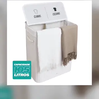 Cesto de roupas 105L