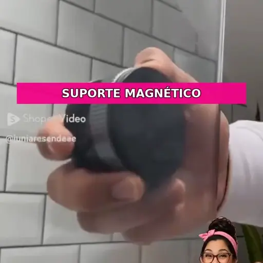 Suporte magnético para celular