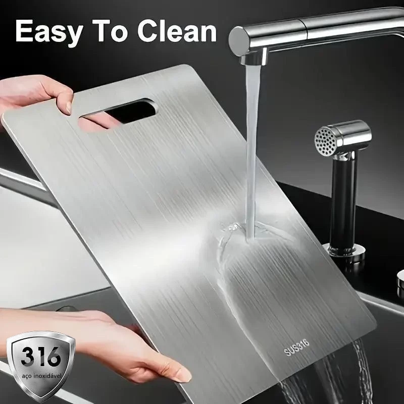 Tábua inox dupla face