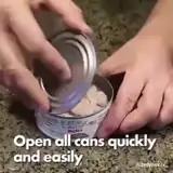 Abridor de latas portátil